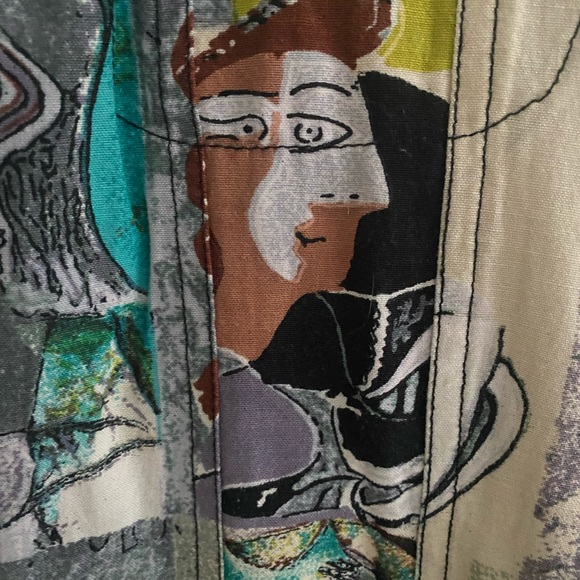 Kaktus Abstract Picasso Art Jacket/Shirt - Picture 4 of 7